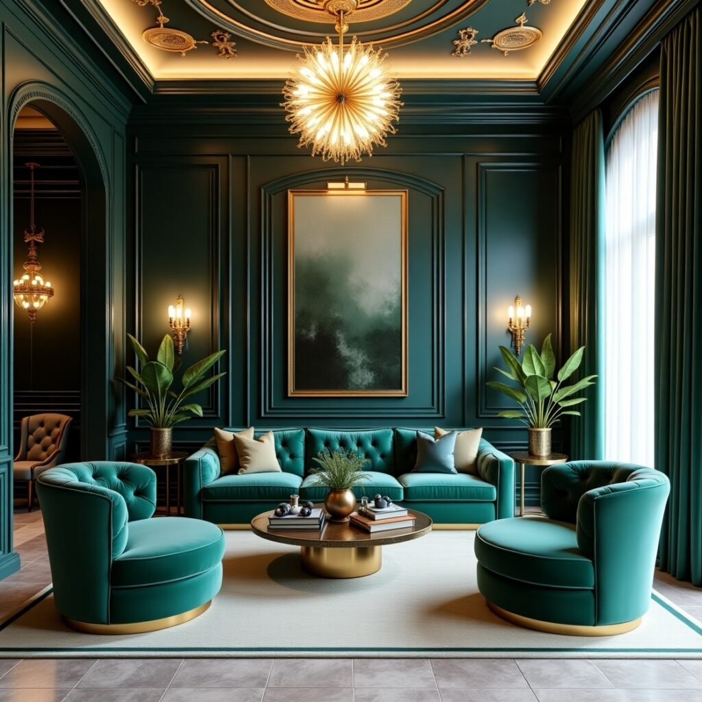 Art Deco home interior